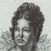 Ritratto del volto di Maria Luisa di Borbone