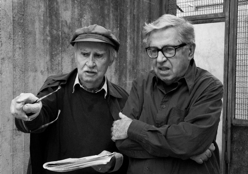 Fotografia ritraente Paolo e Vittorio Taviani