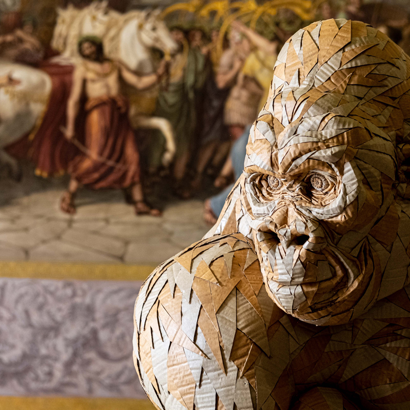 Mostra Cartasia 2022-Gorilla in carta