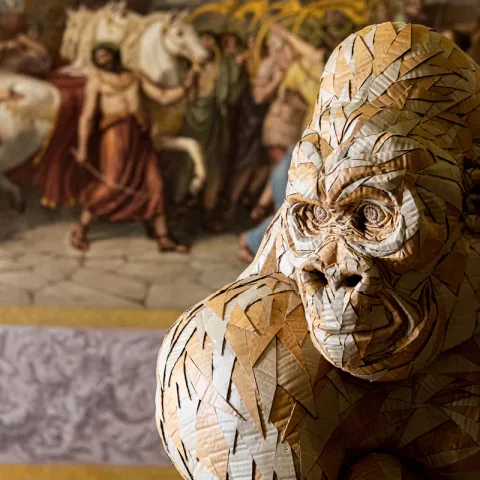 Mostra Cartasia 2022-Gorilla in carta