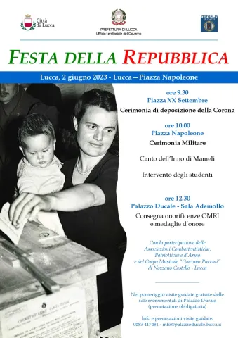 Visite Guidate gratuite il 2 giugno 2023 - pomeriggio