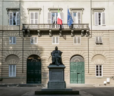 Facciata della Palazzina del Nottolni