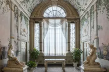 Palazzo Ducale - Il tempietto di Bacco presso Galleria delle Statue